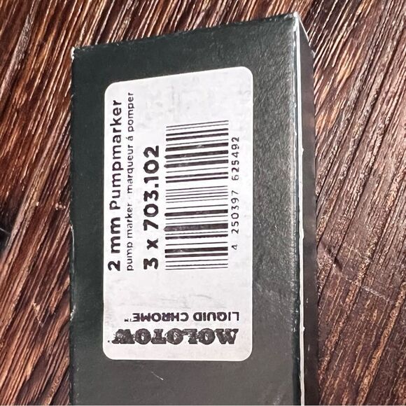 Molotow Liquid Chrome Marker, 2 mm, with Special Ink Mirror Effect. 3 pack. NIB! - Picture 11 of 16
